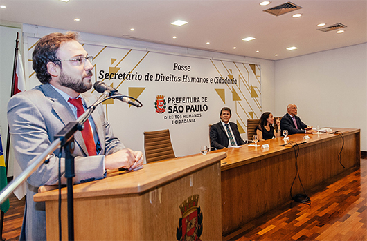 Felipe de Paula toma posse como secretário de Direitos Humanos e Cidadania 