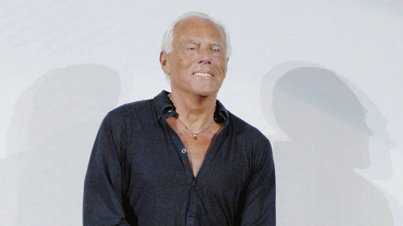 Giorgio Armani repete feito de Dolce & Gabbana com discurso homofóbico dito por gays