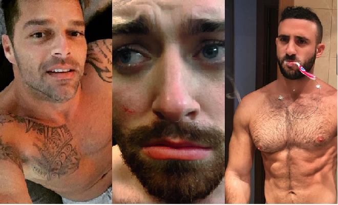Semana dos famosos LGBT no Instagram: Ricky Martin, Sam Smith, Eliad Cohen