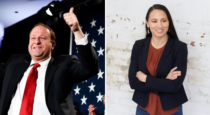 Jared Polis e Sharice Davids: primeiro governador e primeira deputada federal lésbica dos Estados Unidos