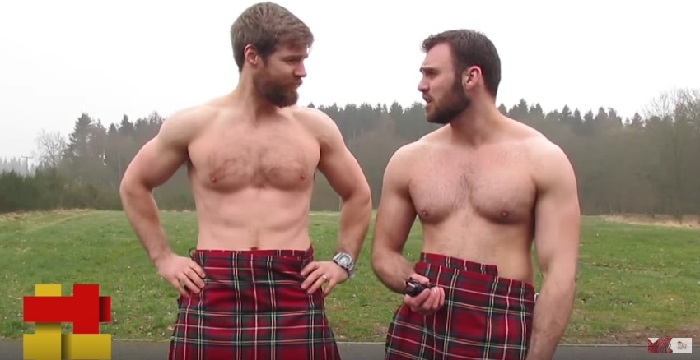 Bonitões de kilt - The Kilted Coaches - ensinam como ter um bumbum durinho