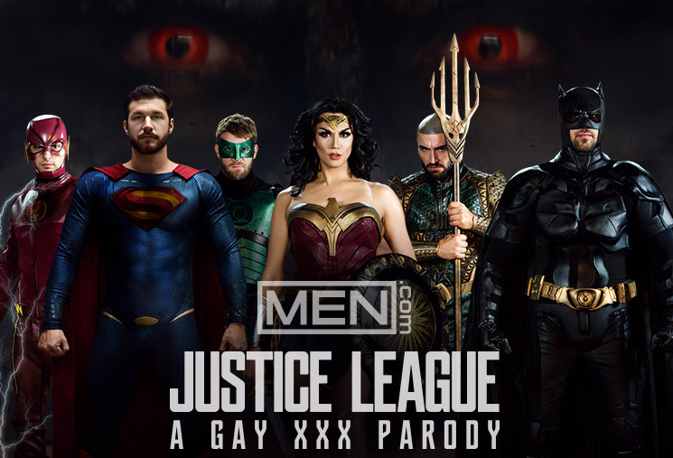 Liga da Justiça ganha paródia pornô gay