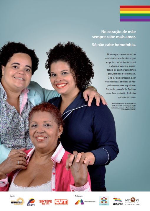 mãe família LGBT homofobia ministério público pernambuco