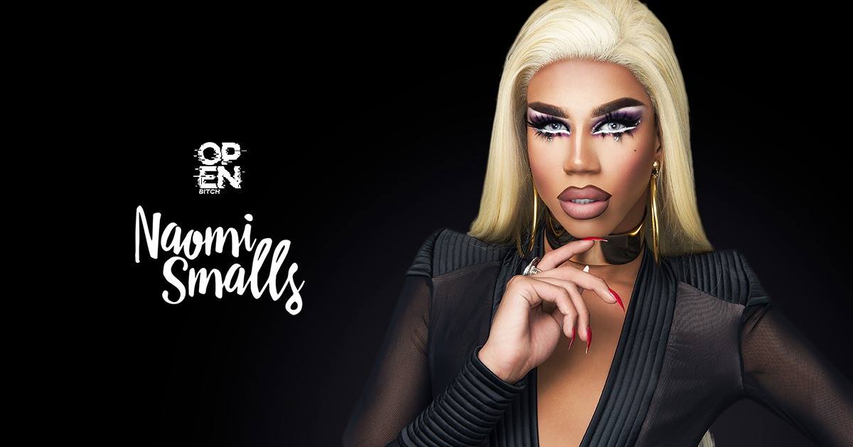 Drag queen Naomi Smalls é atração de festa gay no Rio e em São Paulo