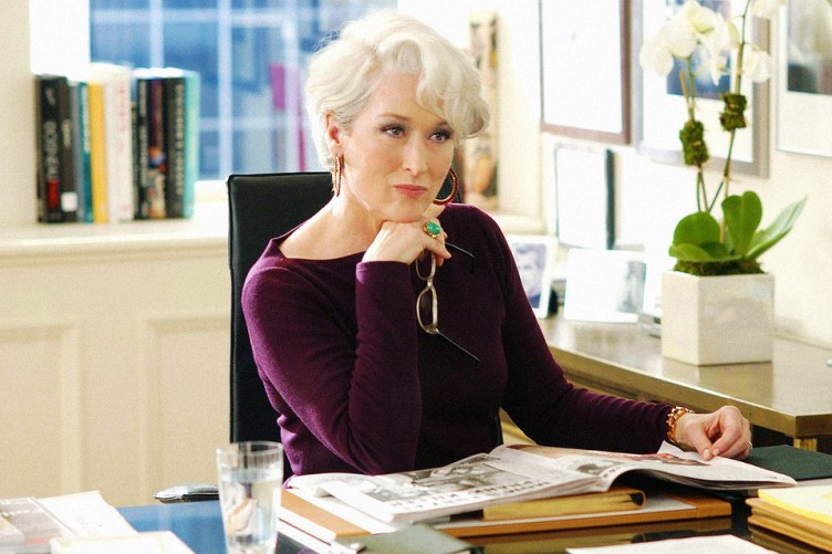 Meryl Streep em O Diabo Veste Prada, que vai virar musical da Broadway