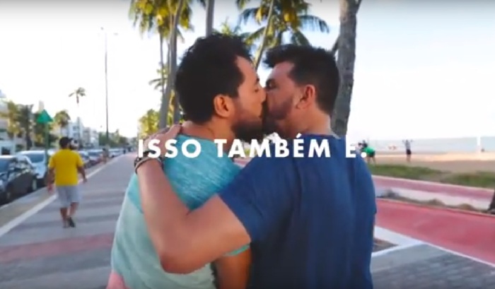 MEL, da Paraíba, produzi anúncio com beijo gay e contra a homofobia