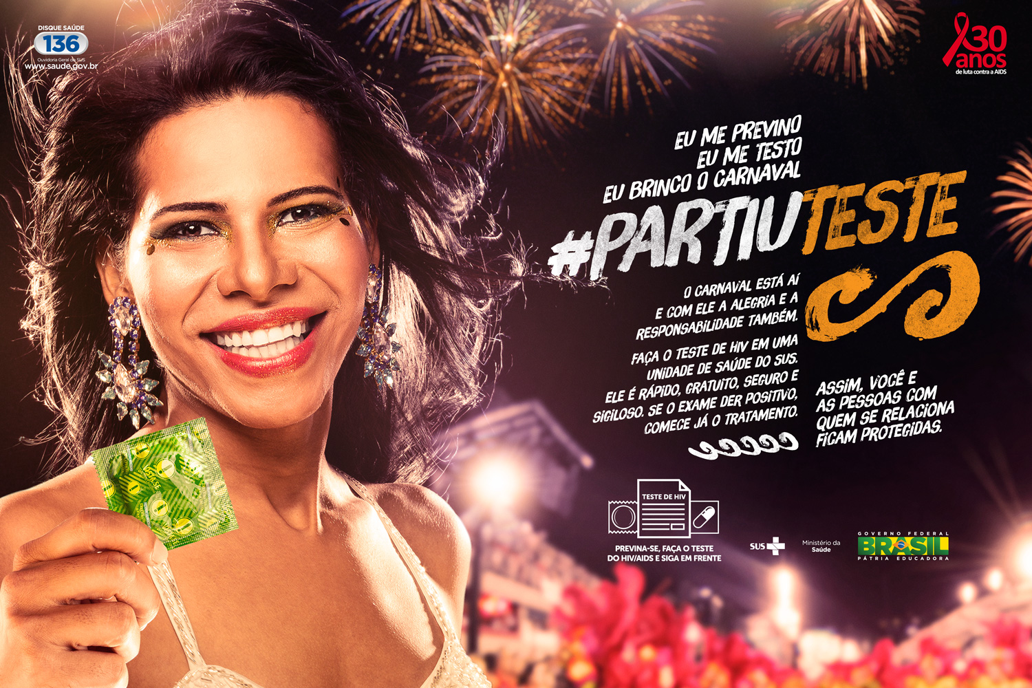 Peça publicitária para travesti: só camisinha não é suficiente contra epidemia