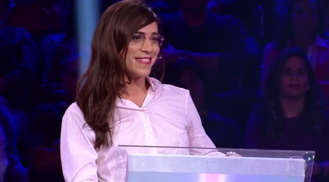 Professora trans Danny Barradas participa do Caldeirão do Huck