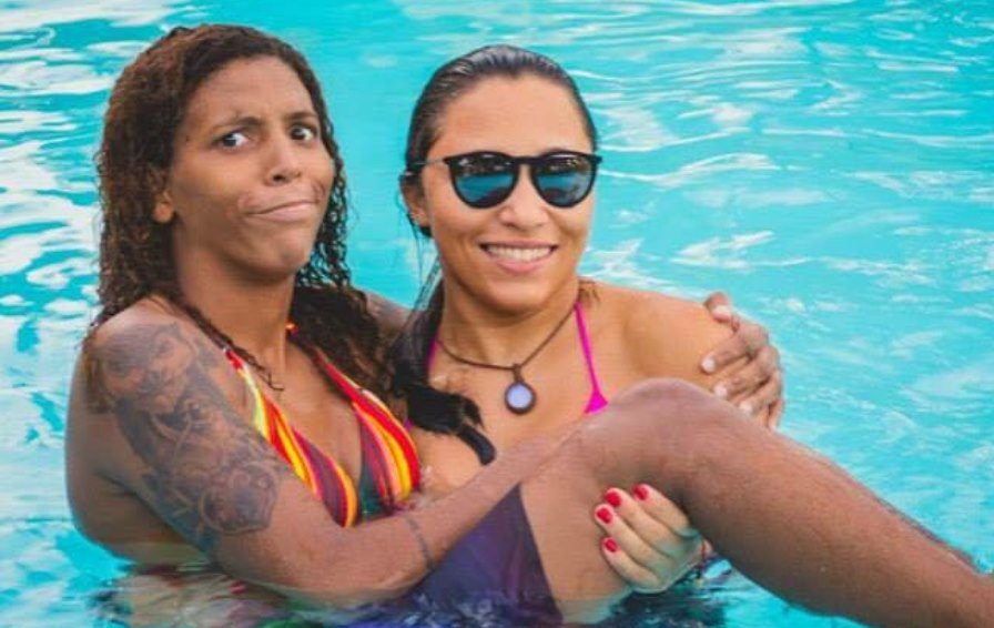 Rafaela Silva, ouro no judô pelo Brasil na Olimpíada do Rio, conta com ajuda da namorada, Thamara Cezar