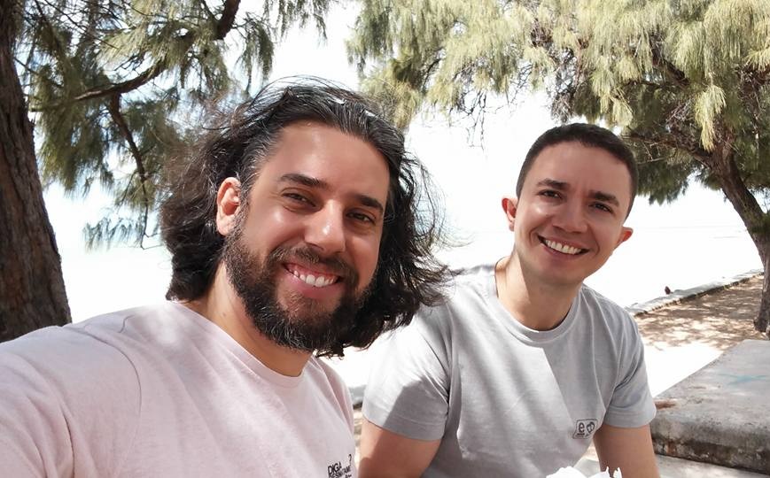 Rodrigo Vilar e Giorgio da Silva foram alvo de homofobia por técnico da GVT no Recife