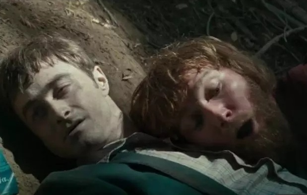 Paul Dano e Daniel Radcliffe em Swiss Army Man