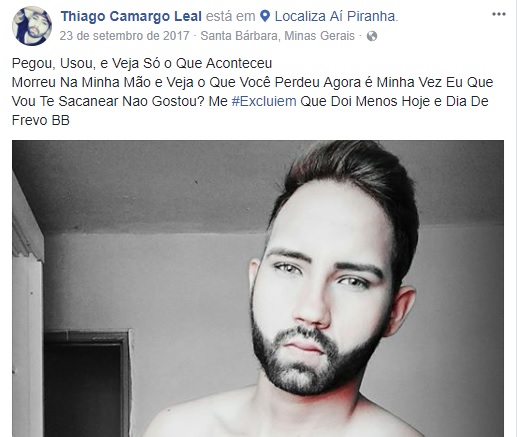 thiago camargo suicídio ggb crime homofobia grupo gay da bahia