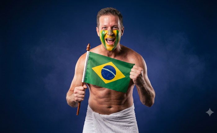 Sauna em área gay de SP terá open bar em jogo do Brasil no domingo