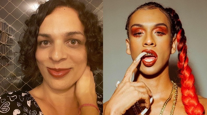 MC Linn da Quebrada e Amara Moira estarão no Transarau no Largo do Arouche
