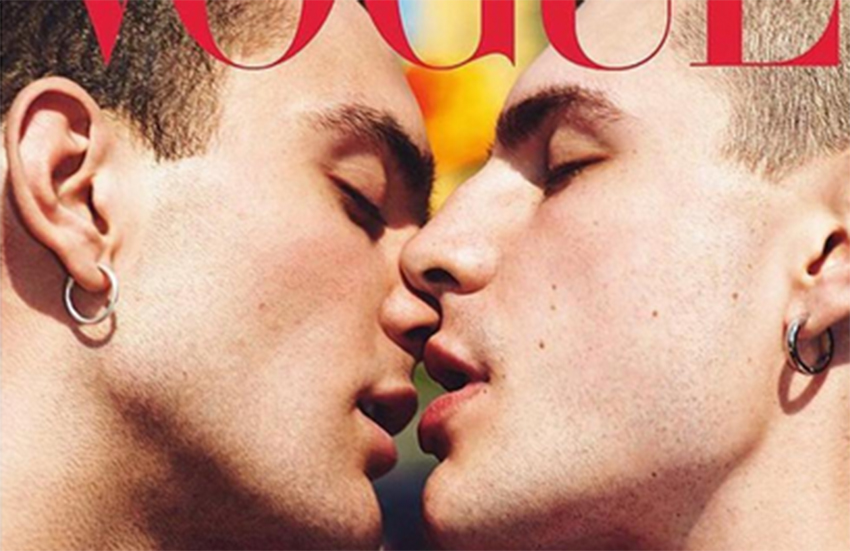 Vogue Itália coloca beijo gay na capa e Deborah Secco pede desculpas às mães de homossexuais