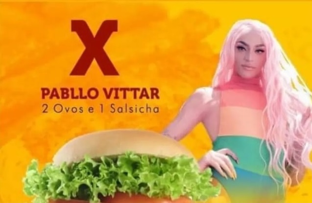 Pabllo Vittar: sanduíche em Rio Branco