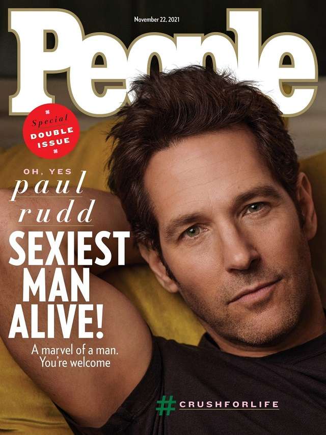 Paul Rudd é eleito homem mais sexy de 2021