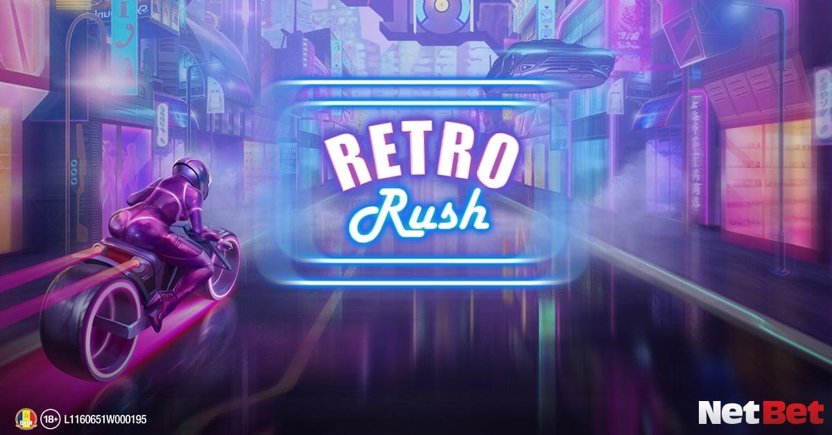Retro Rush: jogo on-line do tipo cassino