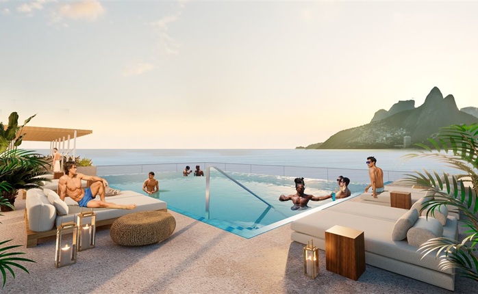 Tryst Hotel Ipanema: hotel gay chega ao Rio em 2026