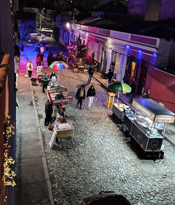 Travessa dos Venezianos no bairro gay de Porto Alegre