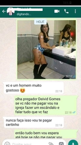 Travesti cobra pastor por programa não pago dentro da igreja