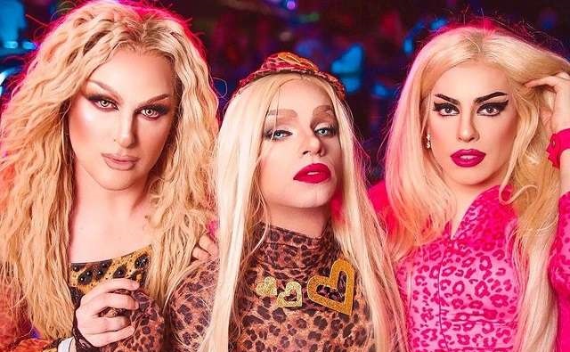 Trio Milano: drag queens fazem show no Kat Club, nova balada gay da Augusta