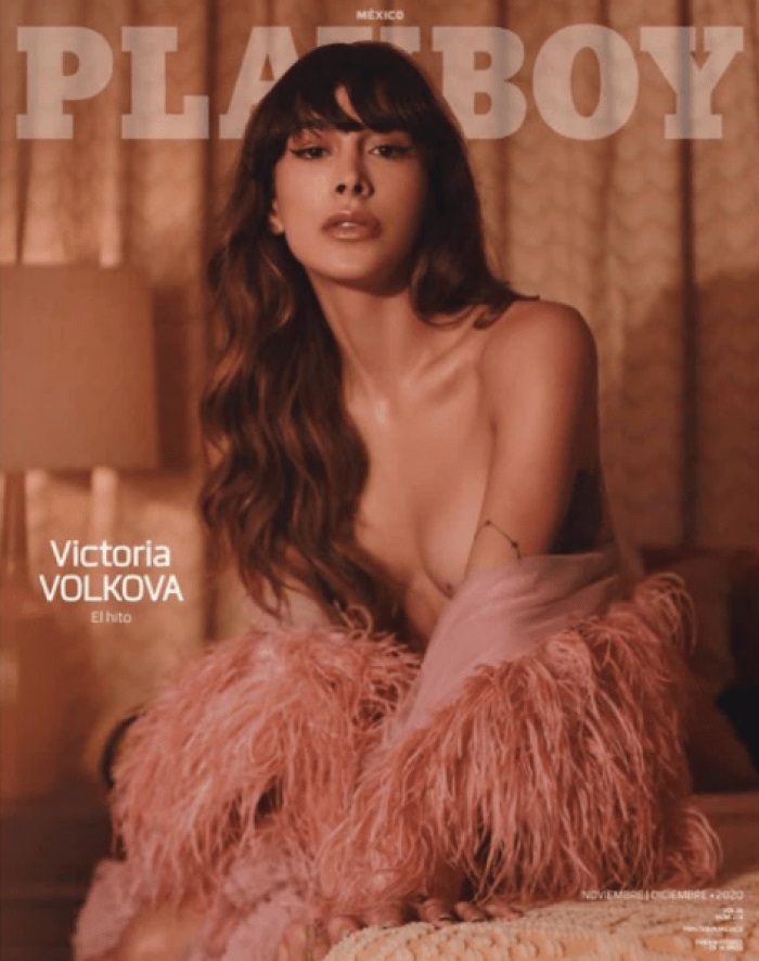Victoria Volkóva, transexual mexicana é capa da Playboy México
