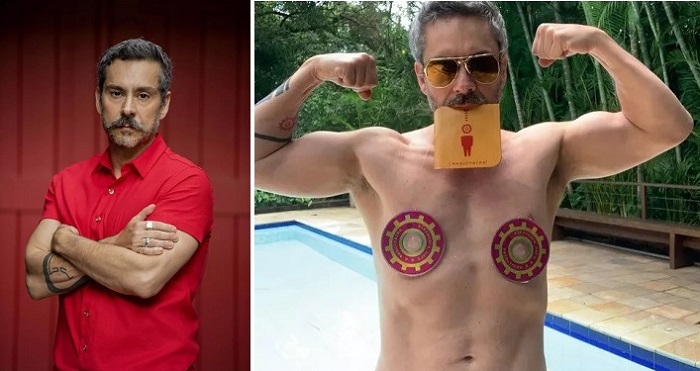 Alexandre Nero é eleito maduro mais gato e pergunta: 'O que é dilf?'