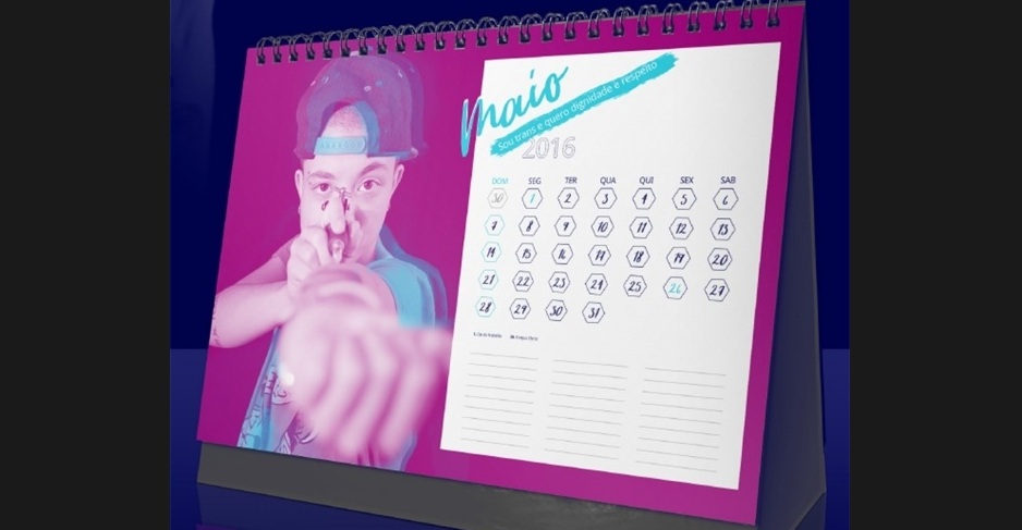 Trans lançam calendário por mais vagas de trabalho