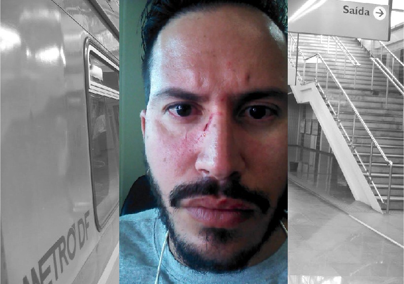 DF: gay reage a homofobia e agressor para no hospital