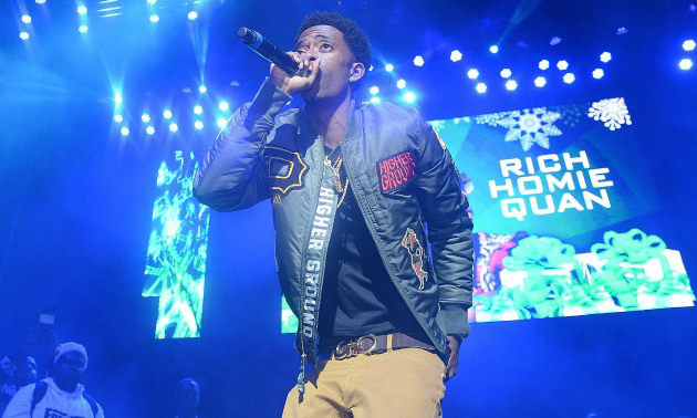 Rapper Rich Homie Quan é agarrado e reage com homofobia
