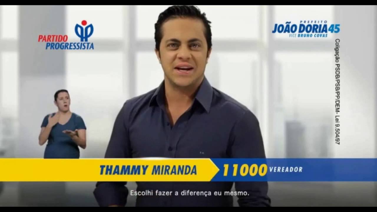 Sorte: Thammy 'perde' e ganha vaga de vereador em SP no mesmo dia