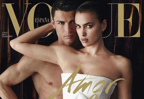 Cristiano Ronaldo aparece nu na capa da Vogue Espanha