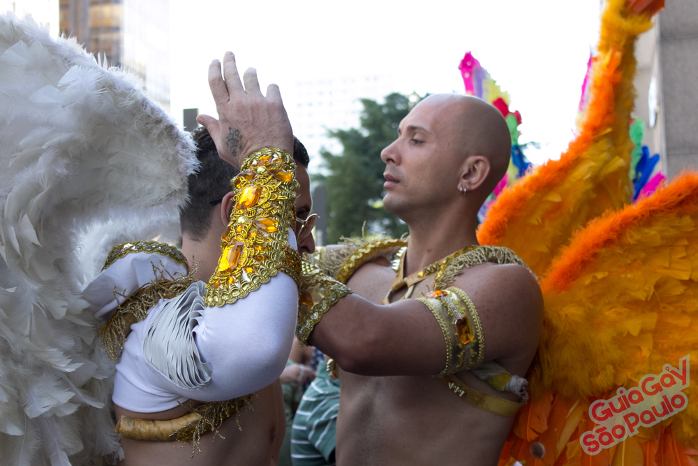 Participantes da 18ª Parada do Orgulho LGBT de São Paulo capricham na produção; veja fotos